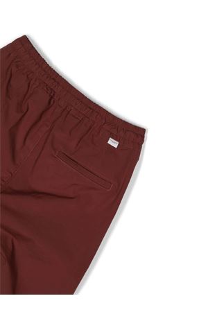 red cotton trousers PAOLO PECORA KIDS | P3624ROSI